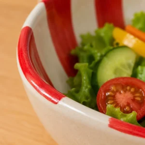 RED CANDY SNACK BOWL