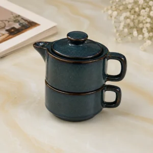 THE BLEU TEA POT SET