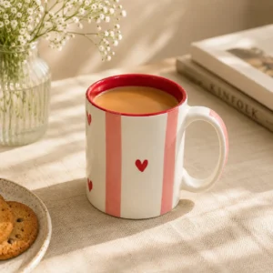 Sweet Stripe Love Mug