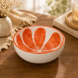 ORANGE SNACK BOWL